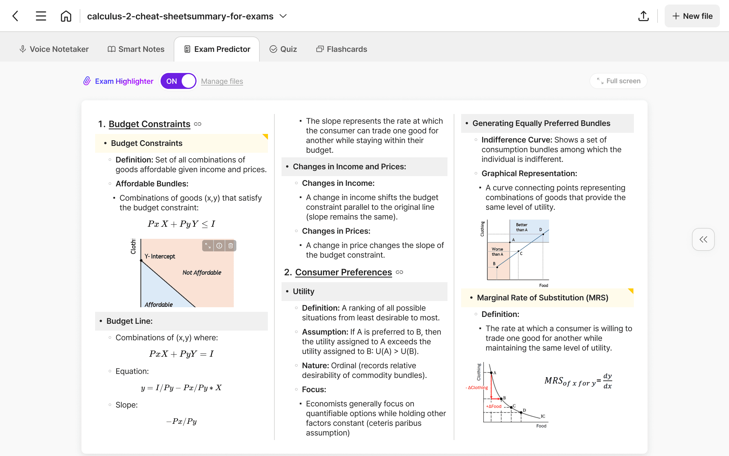 Exam Predictor hero image